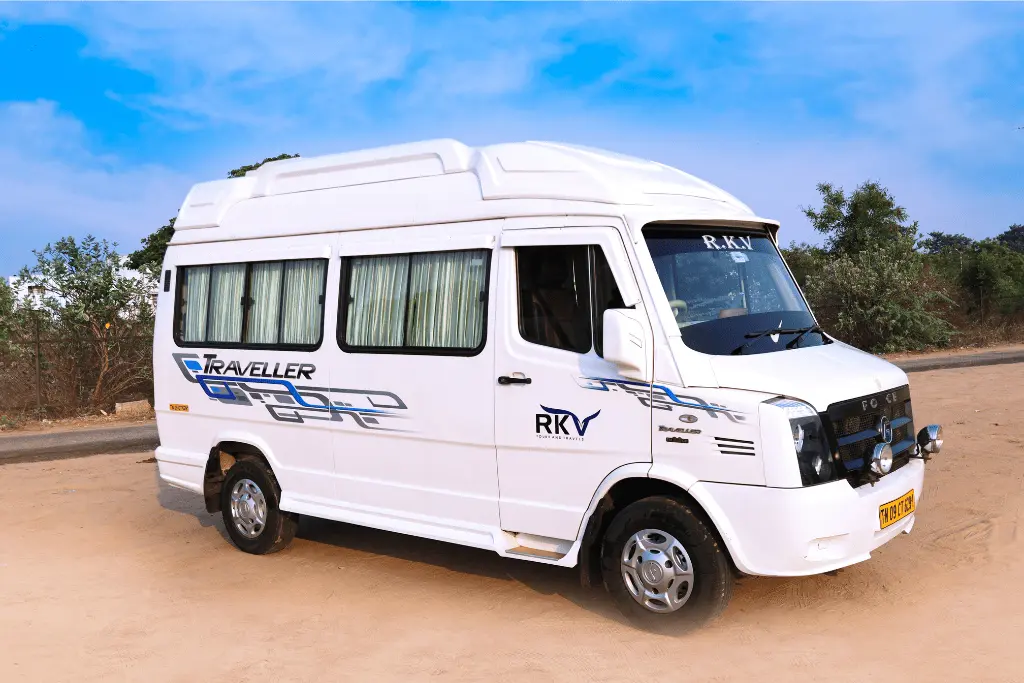 12 Seater Tempo Traveller on rent in Kolkata — 12 Seater rental