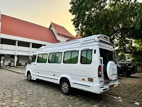 20 Seater Tempo Traveller on rent in Kolkata — 20 Seater rental